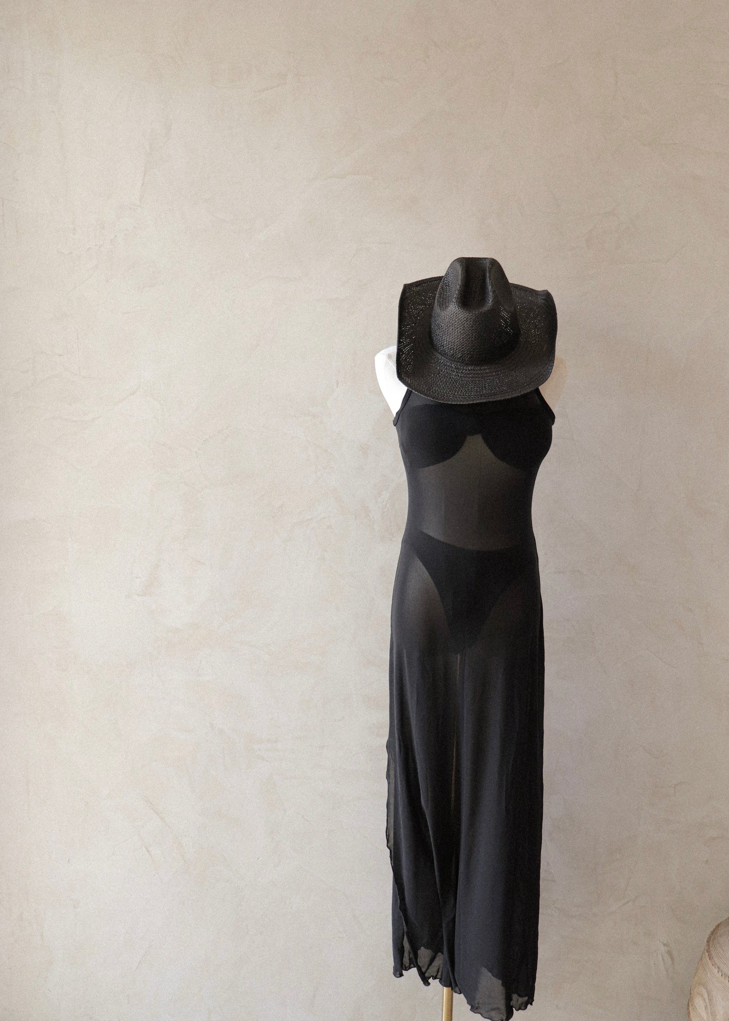 Swim Cover Up - Black