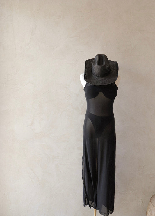 Swim Cover Up - Black