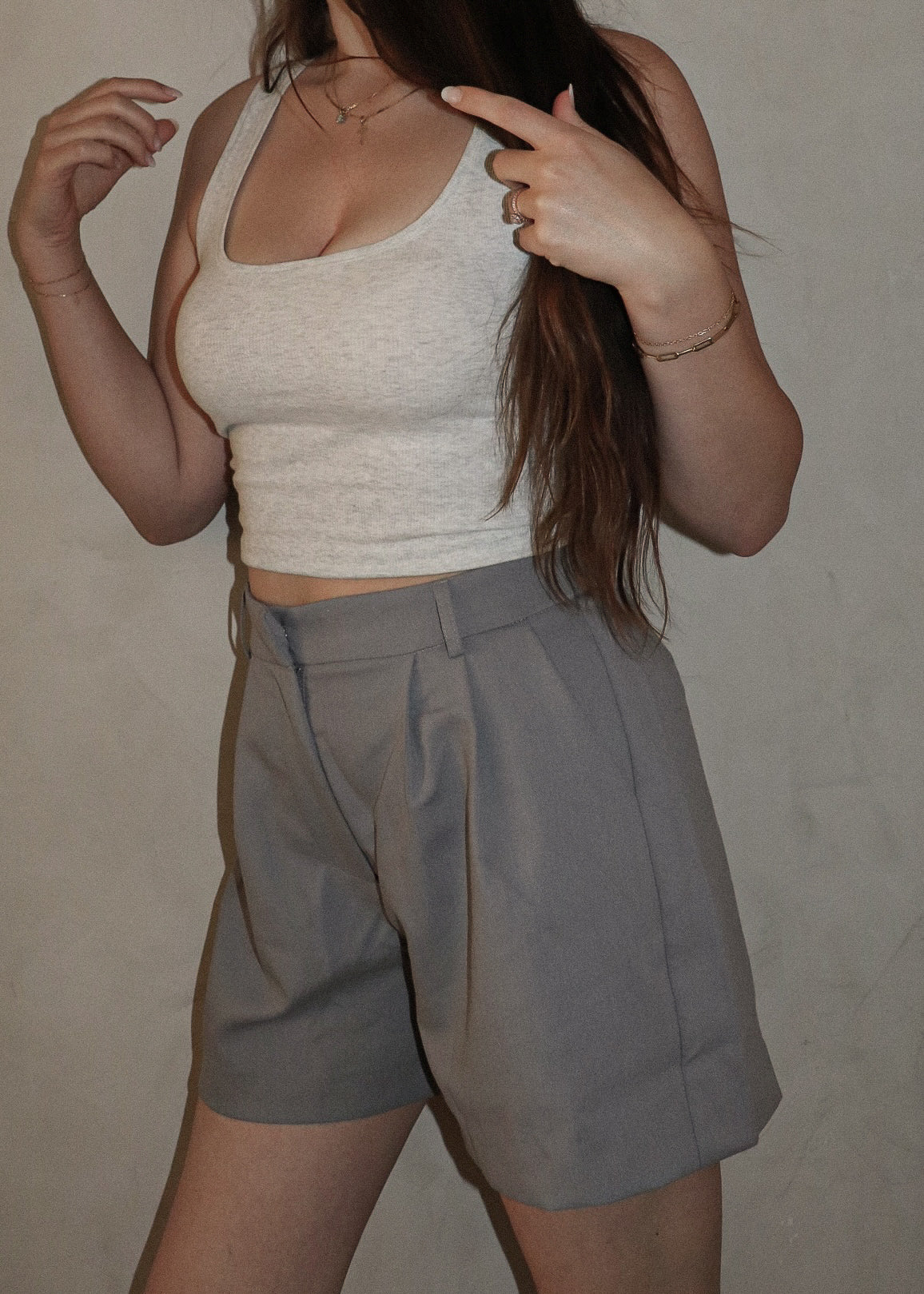 Trouser Short - Grey