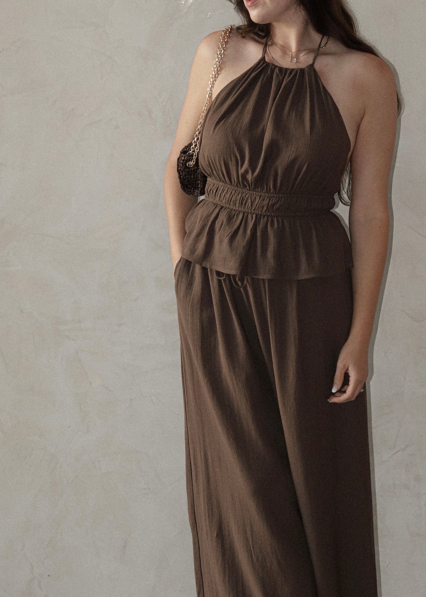 Destiny Pant - Brown