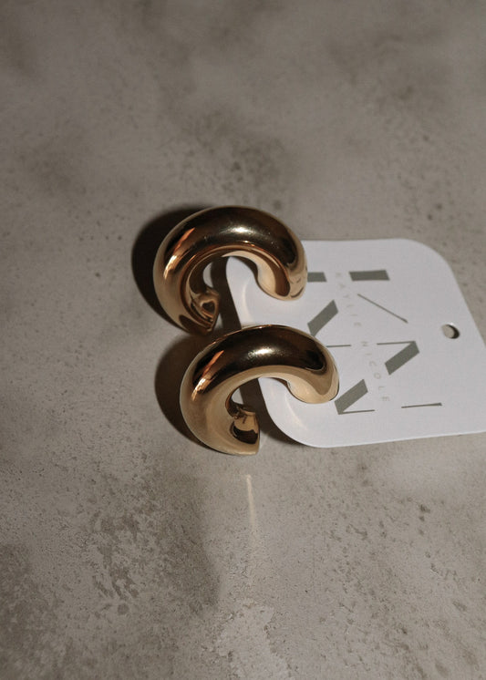Jumbo Hoops - Gold