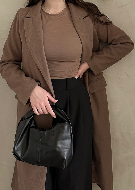 Midi Coat - Mocha