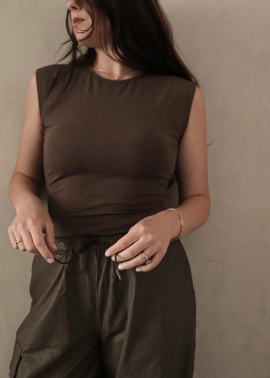 Nico Bodysuit - Mushroom