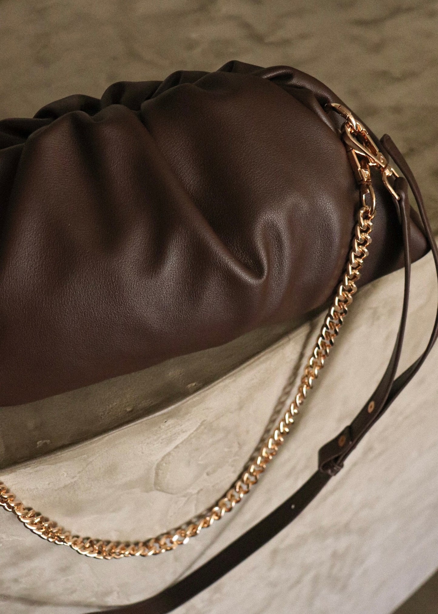 Kyla Clutch - Chocolate