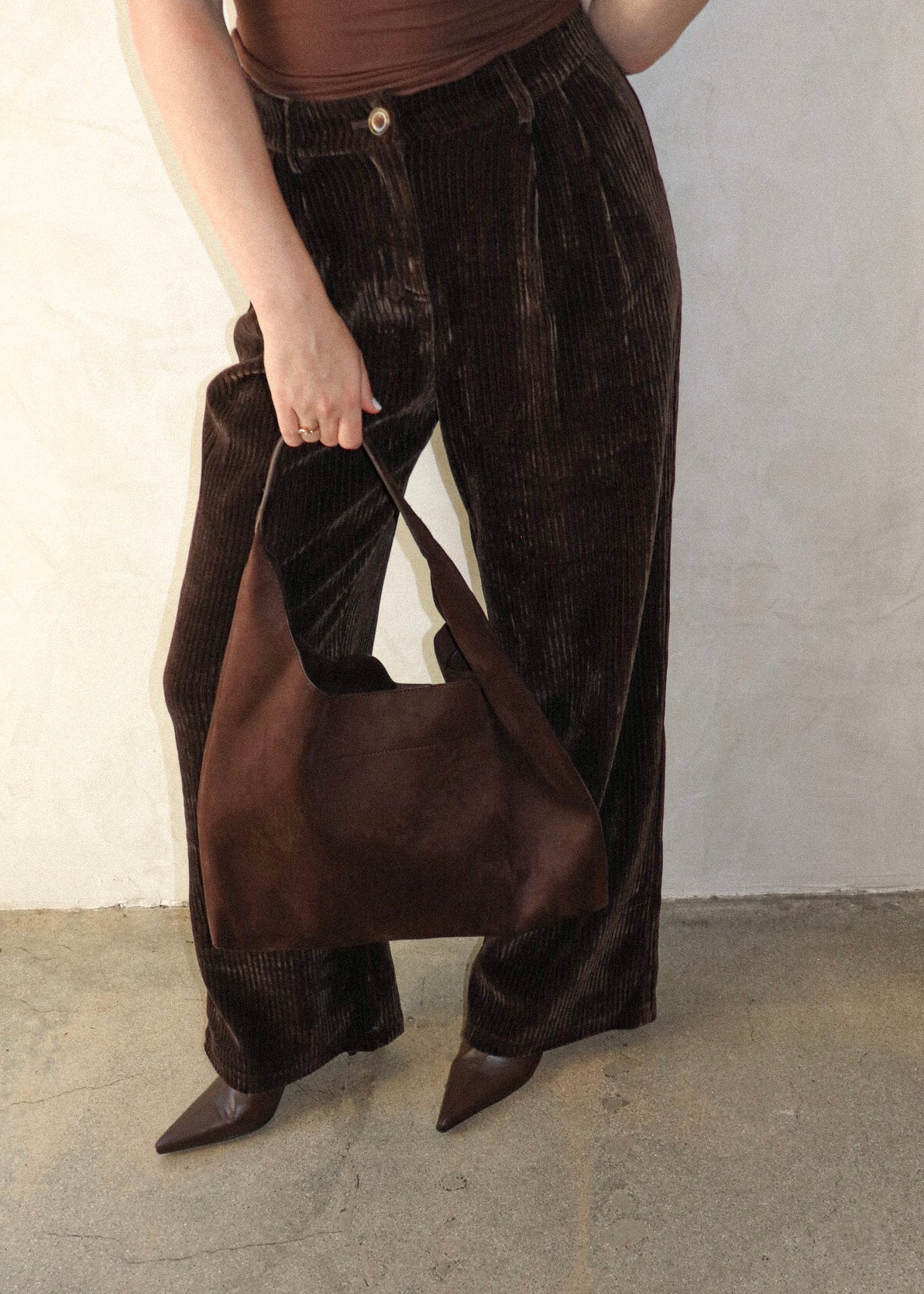 Remi Shoulder Bag - Dark Cacao