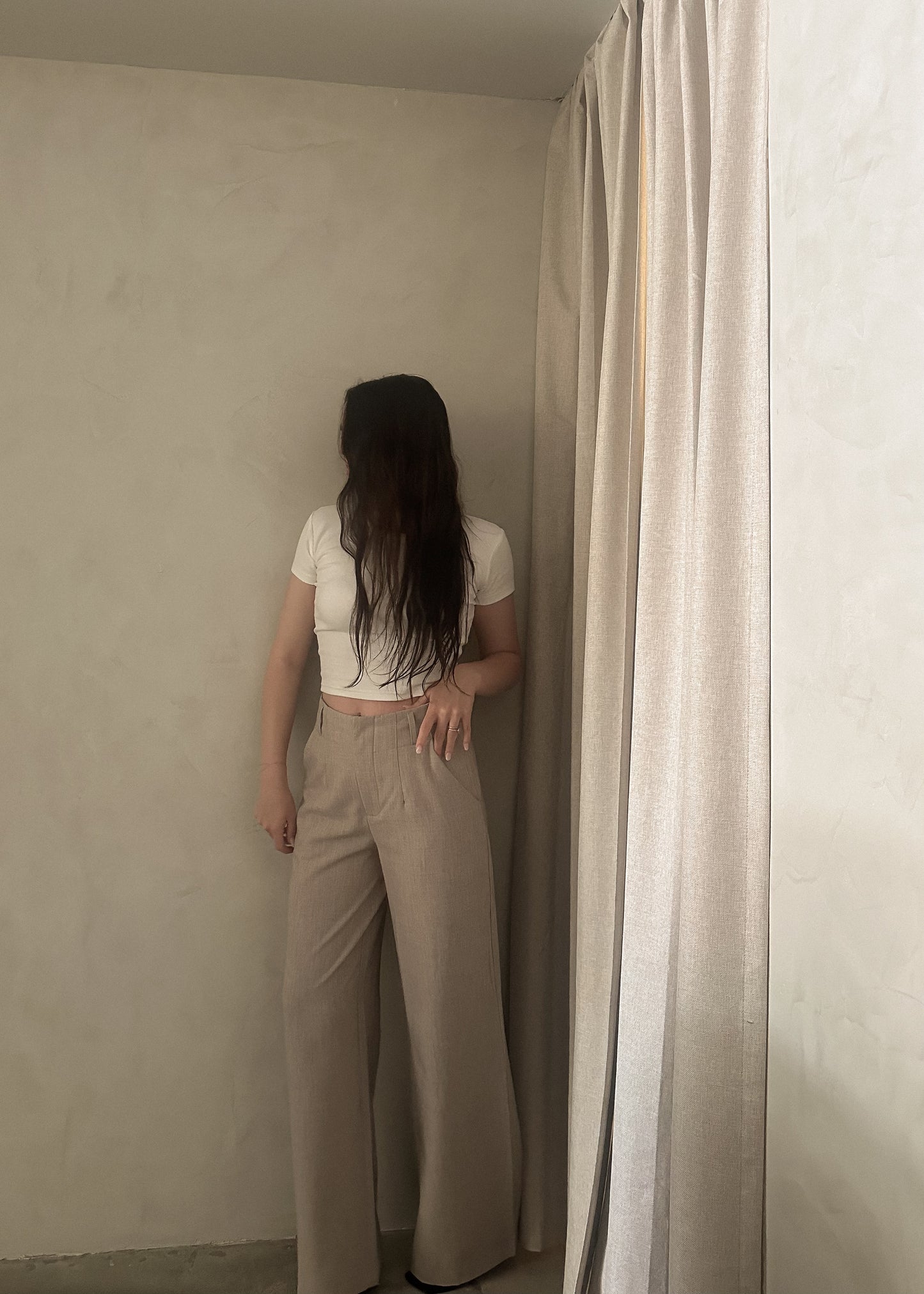 Classic Trousers - Taupe