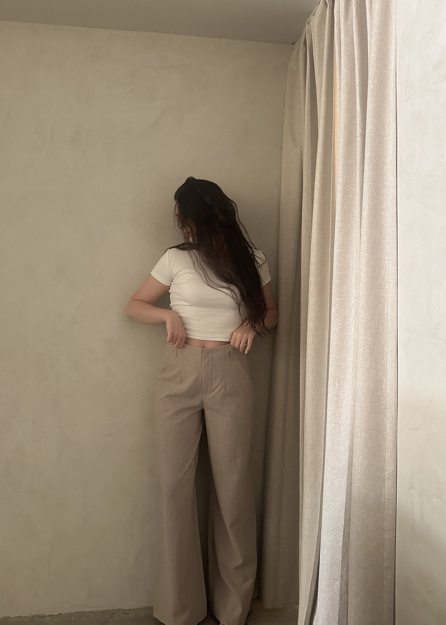 Classic Trousers - Taupe