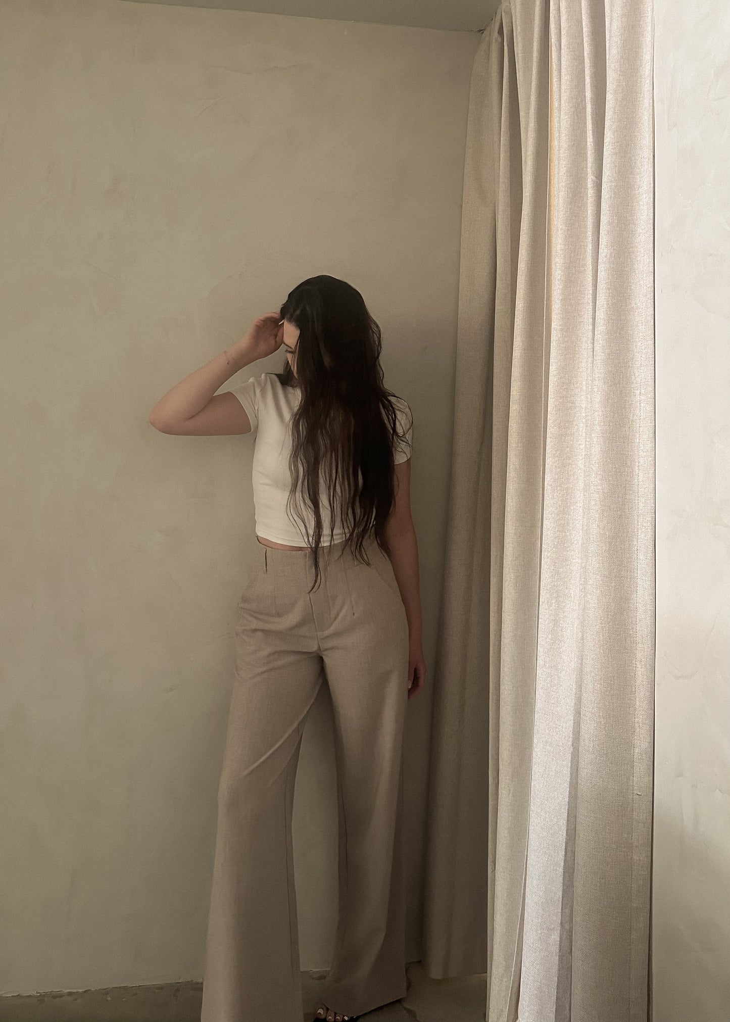 Classic Trousers - Taupe