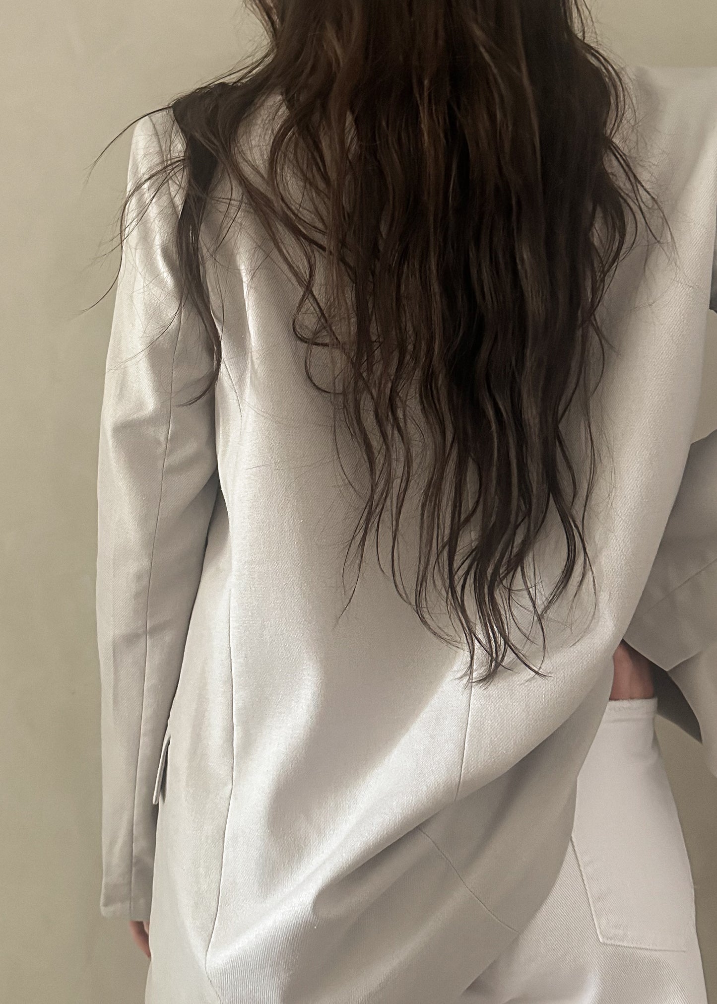 Oversized Blazer - Dove