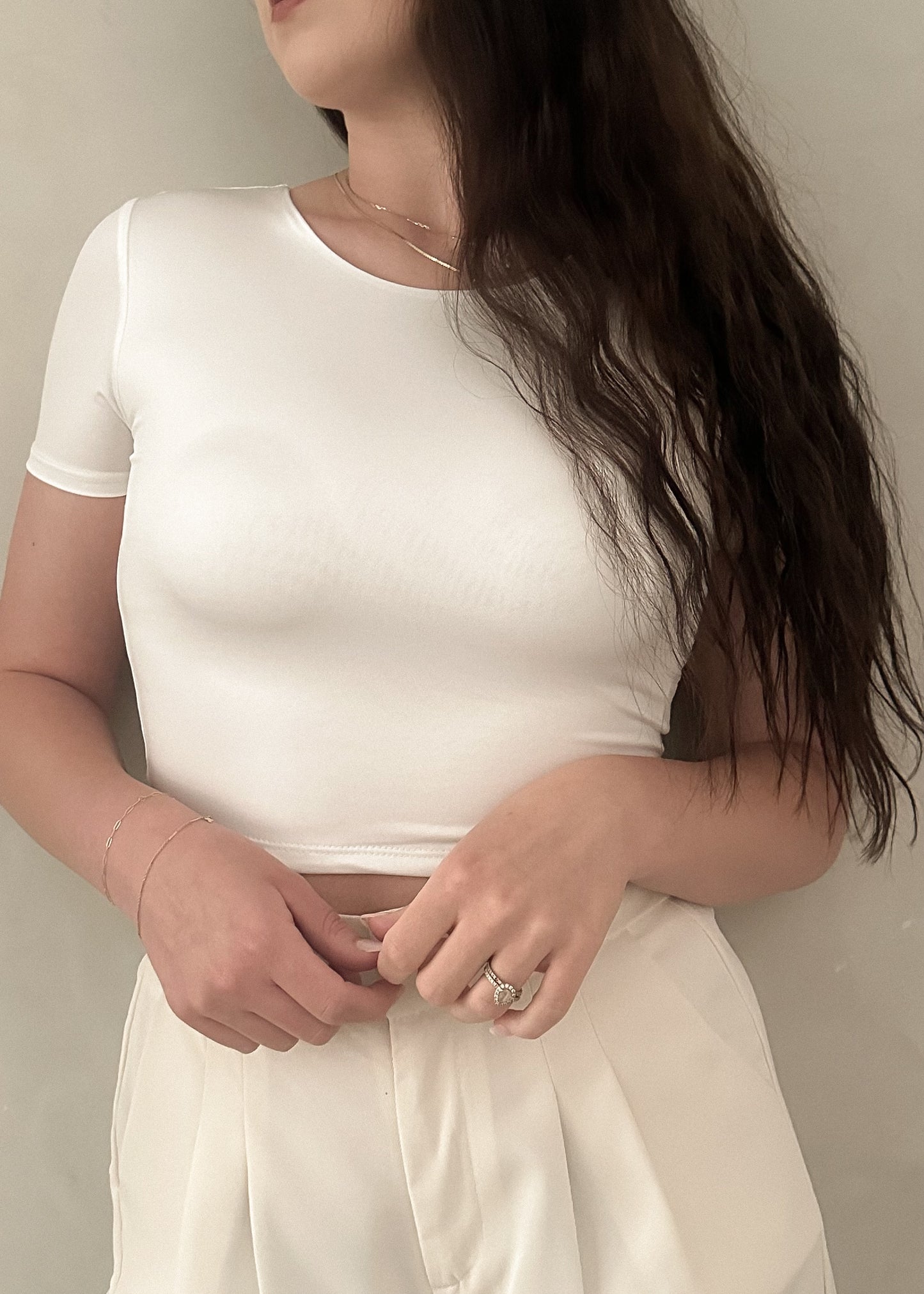 Short Sleeve Tee - White