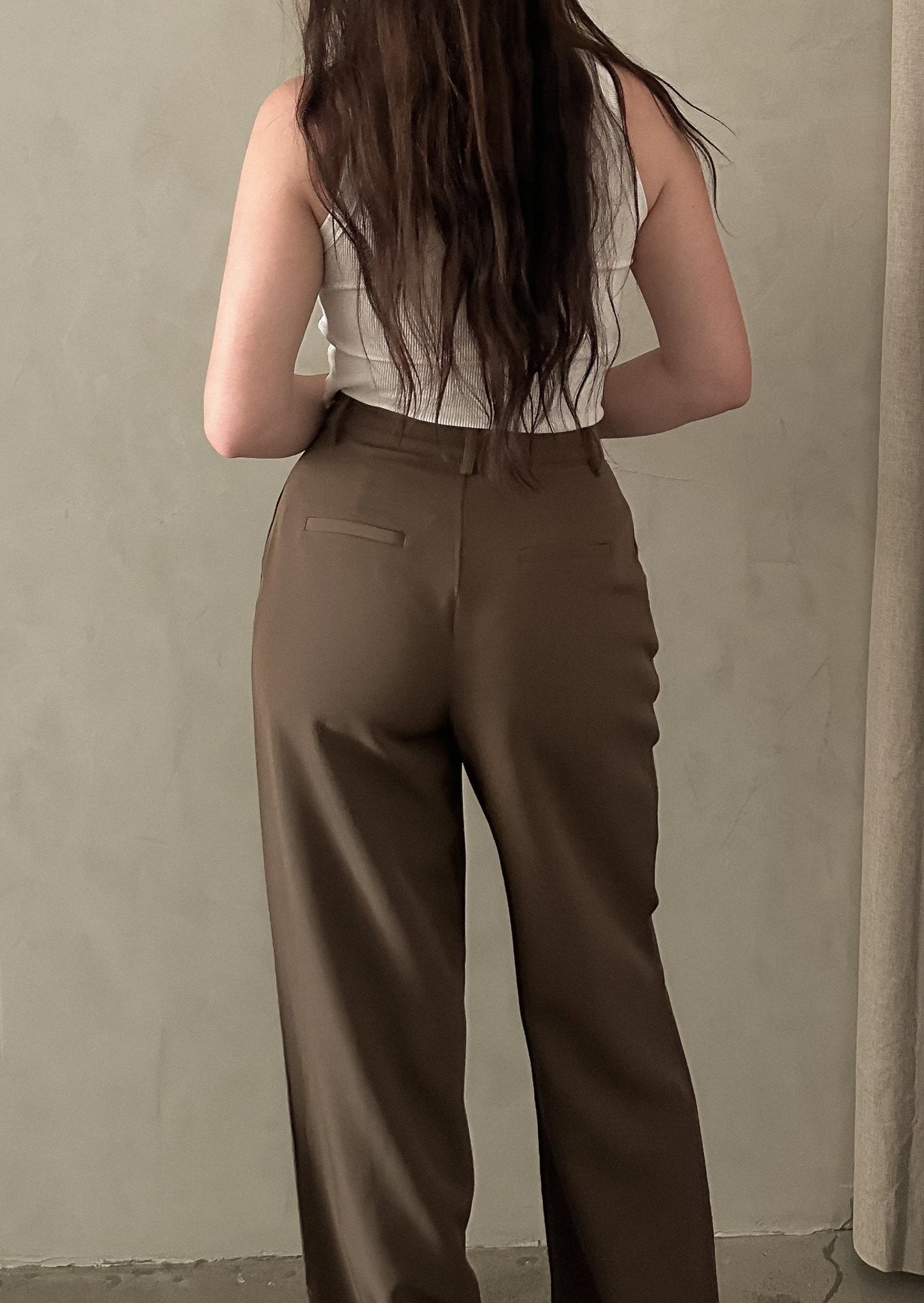 Classic Trousers - Chocolate