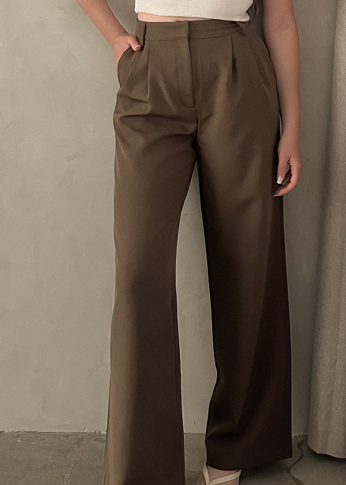 Classic Trousers - Chocolate