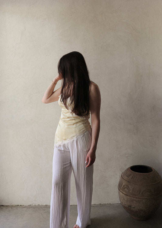 Spring Trousers - White