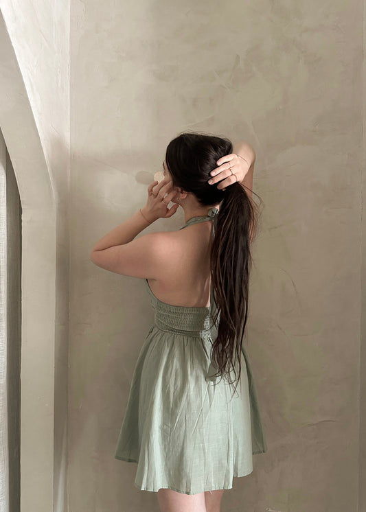 Halter Mini - Sage