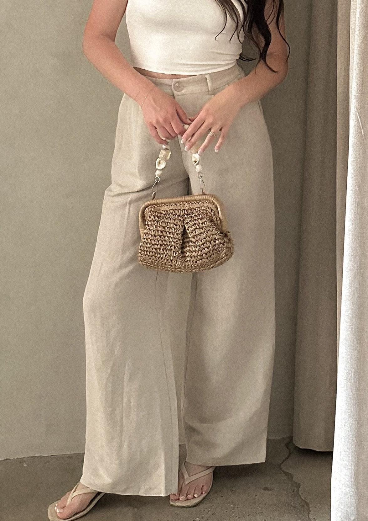 Linen Pants - Natural