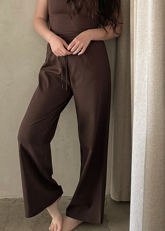 Straight Leg Lounge Pant - Cold Brew