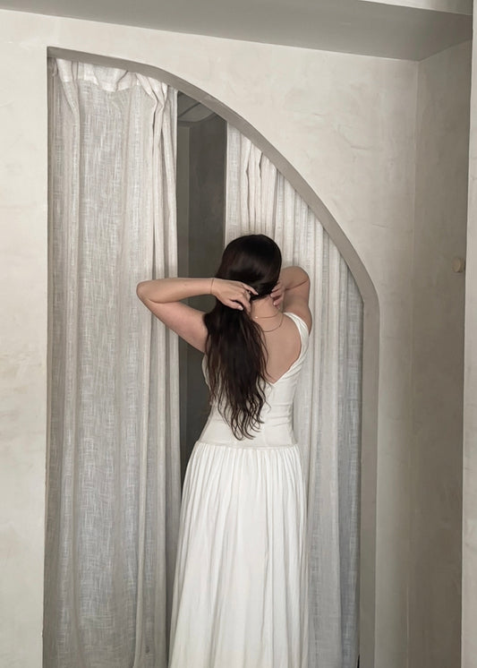 Linen Maxi - Off White
