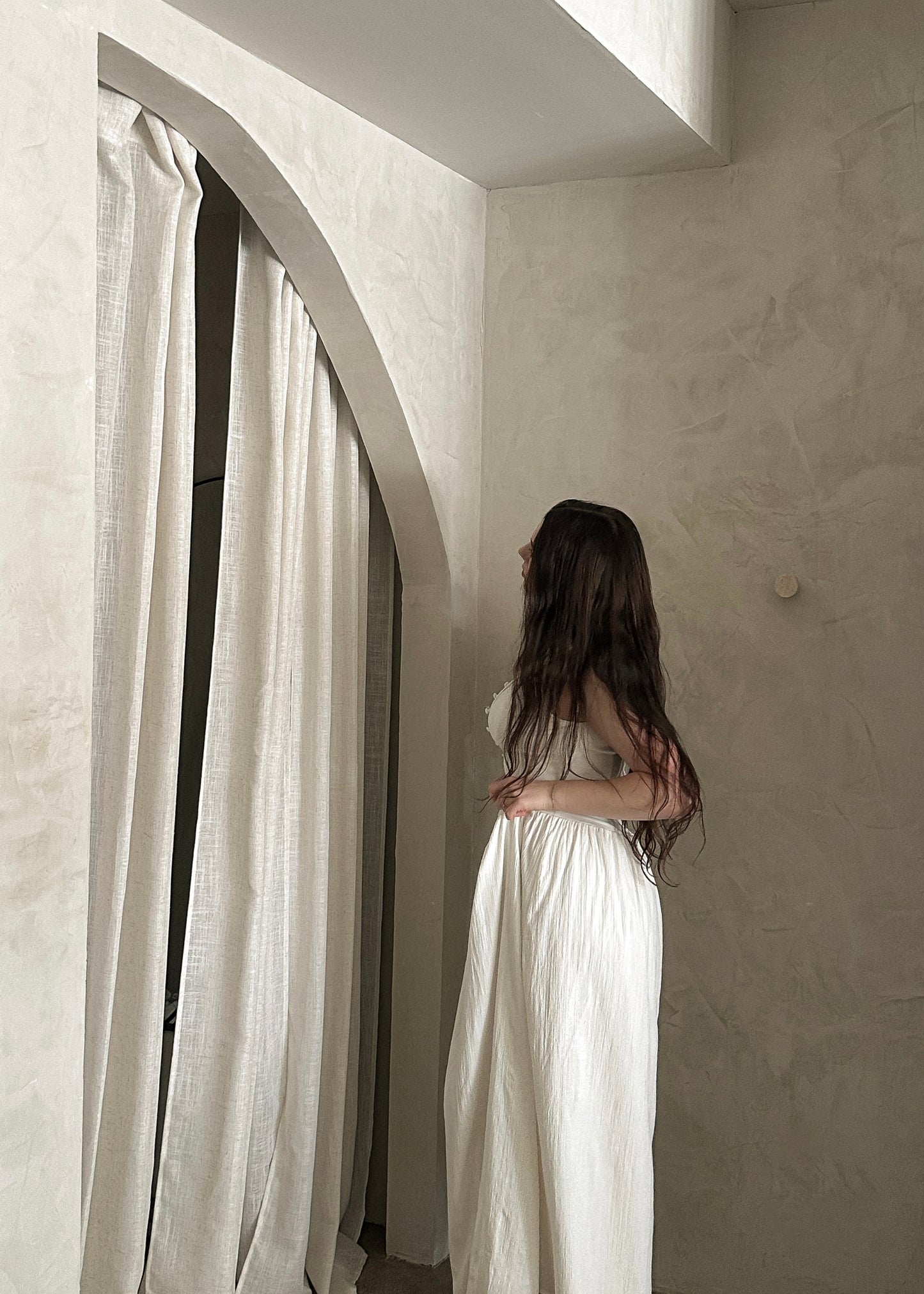 Linen Maxi - Off White