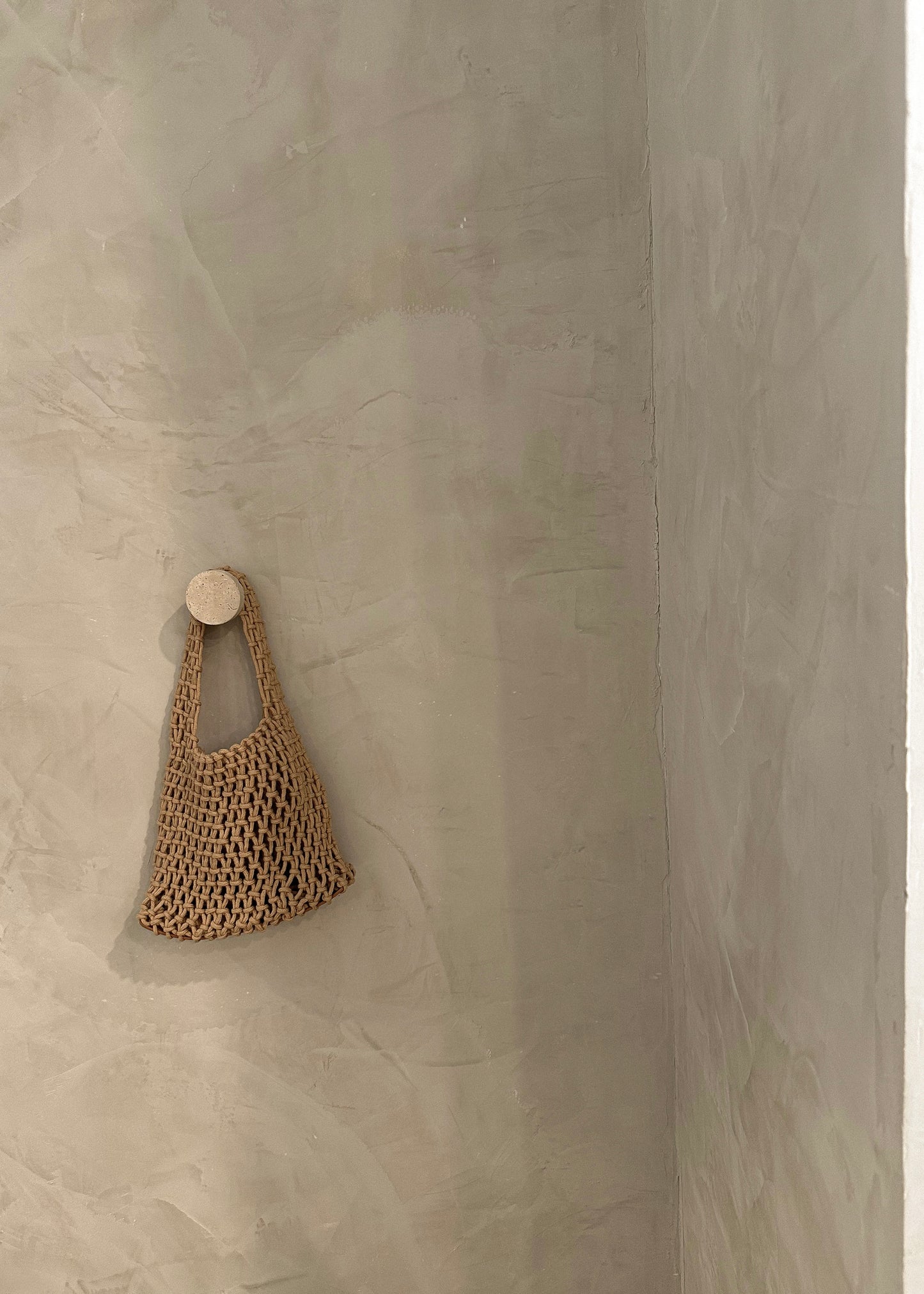 Mini Summer Knit Bag - Natural