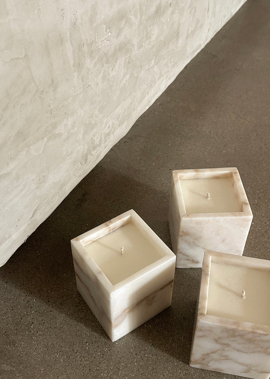 Marble Candle - Baccarat Rouge