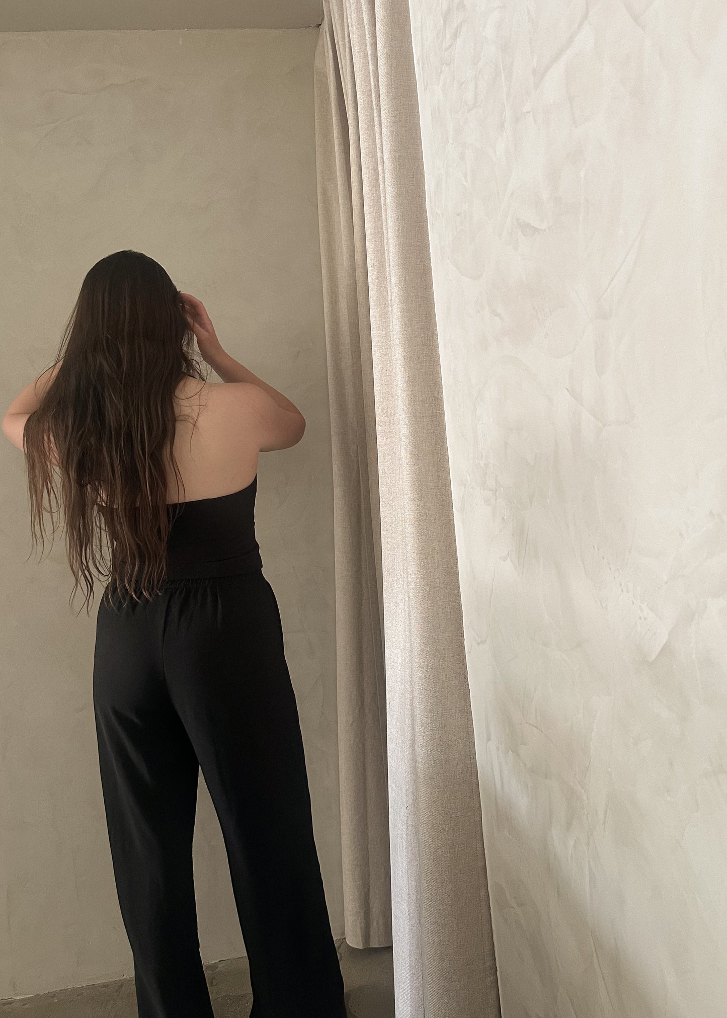 Halter Vest - Black