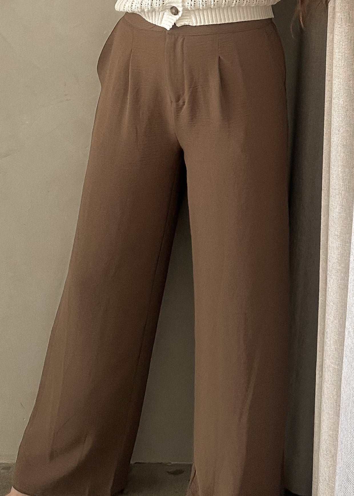 Long Trousers - Chestnut
