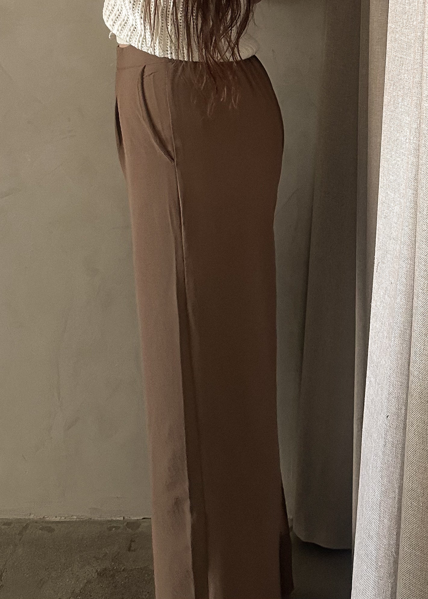 Long Trousers - Chestnut