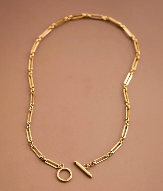 Mia Chain Necklace - Gold